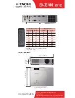 Preview for 2 page of Hitachi ED-X3400 series Brochure