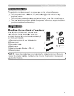 Preview for 12 page of Hitachi ED-X40 User Manual