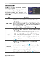 Preview for 51 page of Hitachi ED-X40 User Manual