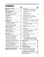 Preview for 2 page of Hitachi ED-X8255 User Manual