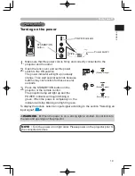 Предварительный просмотр 19 страницы Hitachi EDPJ32 Owner'S Manual