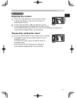 Предварительный просмотр 21 страницы Hitachi EDPJ32 Owner'S Manual