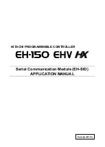 Hitachi EH-150 Series Applications Manual preview