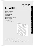 Hitachi EP-A3000 Instruction Manual preview