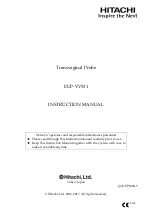 Hitachi EUP-VV531 Instruction Manual preview