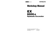 Hitachi EX 8000-6 Workshop Manual preview