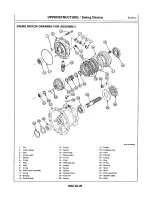 Предварительный просмотр 133 страницы Hitachi EX200-2 Workshop Manual