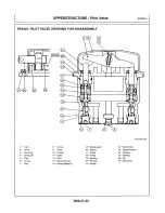 Предварительный просмотр 174 страницы Hitachi EX200-2 Workshop Manual