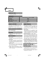 Preview for 8 page of Hitachi F-30A Handling Instructions Manual