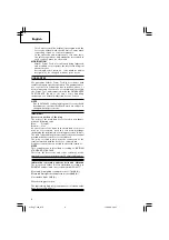Preview for 10 page of Hitachi F-30A Handling Instructions Manual
