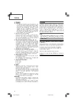 Preview for 22 page of Hitachi F-30A Handling Instructions Manual