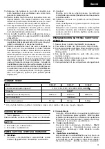 Preview for 13 page of Hitachi FCH 48Y Handling Instructions Manual