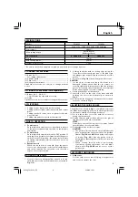 Preview for 7 page of Hitachi FCJ 65S3 Handling Instructions Manual