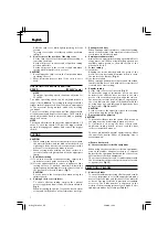 Preview for 8 page of Hitachi FCJ 65S3 Handling Instructions Manual