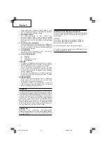 Preview for 14 page of Hitachi FCJ 65S3 Handling Instructions Manual