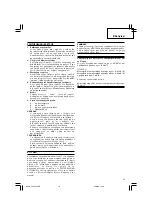 Preview for 19 page of Hitachi FCJ 65S3 Handling Instructions Manual