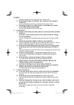 Предварительный просмотр 14 страницы Hitachi FD 10SA Handling Instructions Manual