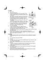 Предварительный просмотр 18 страницы Hitachi FD 10SA Handling Instructions Manual