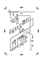 Предварительный просмотр 20 страницы Hitachi FD 10SA Handling Instructions Manual