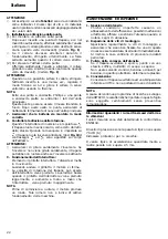 Предварительный просмотр 24 страницы Hitachi FDS 10DVA Handling Instructions Manual