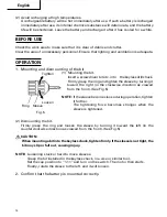 Предварительный просмотр 14 страницы Hitachi FDS 12DVA Safety And Instruction Manual