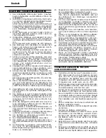 Предварительный просмотр 10 страницы Hitachi FDS10DT Handling Instructions Manual