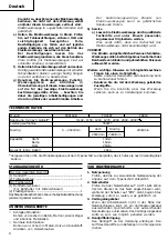 Предварительный просмотр 10 страницы Hitachi FDV 16 Handling Instructions Manual