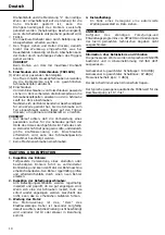 Предварительный просмотр 12 страницы Hitachi FDV 16 Handling Instructions Manual