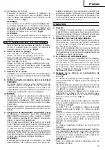 Предварительный просмотр 15 страницы Hitachi FDV 16 Handling Instructions Manual