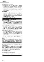 Предварительный просмотр 20 страницы Hitachi FDV 16 Handling Instructions Manual