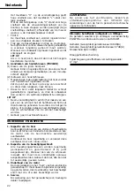 Предварительный просмотр 24 страницы Hitachi FDV 16 Handling Instructions Manual