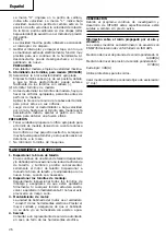 Предварительный просмотр 28 страницы Hitachi FDV 16 Handling Instructions Manual