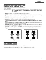 Preview for 7 page of Hitachi FDV 16VB Instruction Manual And Safety Instructions