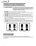 Preview for 22 page of Hitachi FDV 16VB Instruction Manual And Safety Instructions