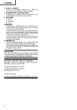 Предварительный просмотр 8 страницы Hitachi FDV 20VB Handling Instructions Manual