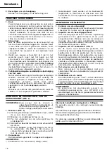 Preview for 18 page of Hitachi FG 12SB Handling Instructions Manual