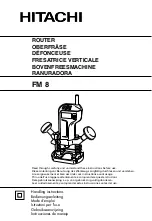 Hitachi FM 8 Handling Instructions Manual предпросмотр