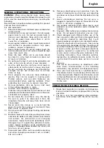 Preview for 7 page of Hitachi FM 8 Handling Instructions Manual