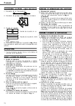 Preview for 16 page of Hitachi FM 8 Handling Instructions Manual