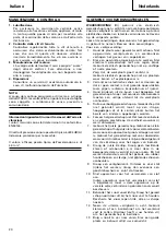 Preview for 22 page of Hitachi FM 8 Handling Instructions Manual