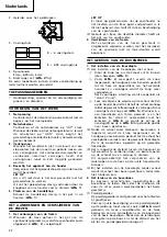 Preview for 24 page of Hitachi FM 8 Handling Instructions Manual