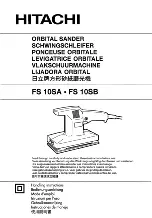 Предварительный просмотр 1 страницы Hitachi FS 10SA Handling Instructions Manual