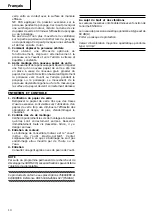 Предварительный просмотр 12 страницы Hitachi FS 10SA Handling Instructions Manual