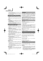 Предварительный просмотр 8 страницы Hitachi FSV 10SA Handling Instructions Manual