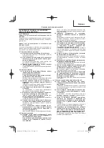 Предварительный просмотр 17 страницы Hitachi FSV 10SA Handling Instructions Manual