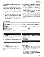 Preview for 7 page of Hitachi FSV 13Y Handling Instructions Manual