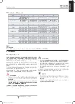 Preview for 17 page of Hitachi FSXN1E Series Installation And Operation Manual