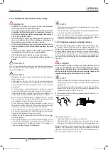 Preview for 18 page of Hitachi FSXN1E Series Installation And Operation Manual