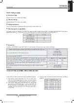 Preview for 75 page of Hitachi FSXN1E Series Installation And Operation Manual