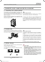 Preview for 104 page of Hitachi FSXN1E Series Installation And Operation Manual